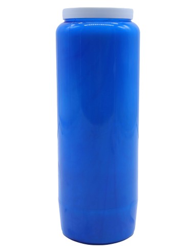 Bougie de Neuvaine bleue