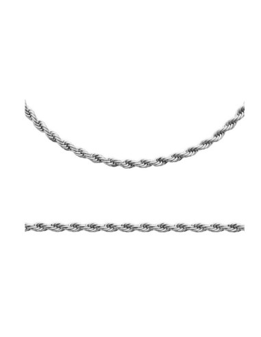 Chaîne maille corde en acier 316 en 1.60 mm x 45 cm