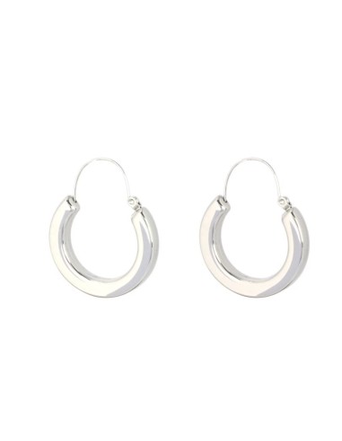 Créoles 40 mm bijou en acier 316