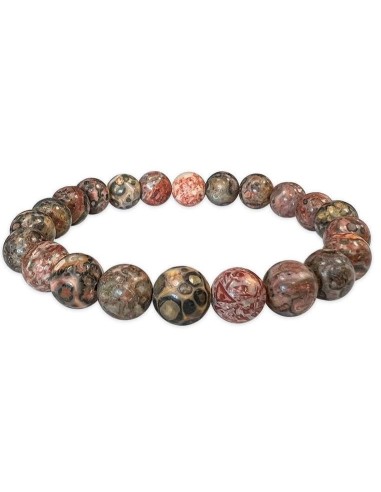 Bracelet Jaspe Orbiculaire en 8 mm