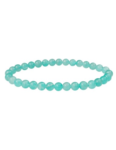 Bracelet amazonite AA en 6 mm