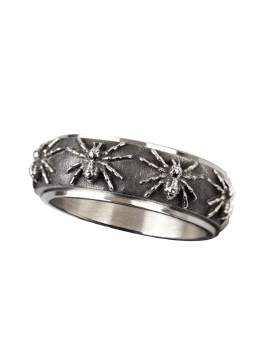 Bague araignée en acier 316L tournante