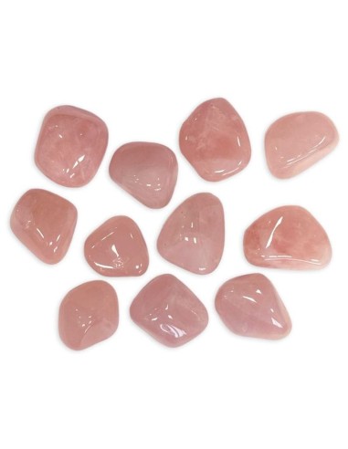Quartz rose pierre minérale roulée