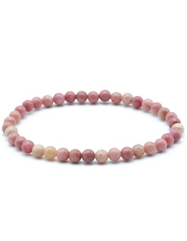 Bracelet Rhodonite en 4 mm