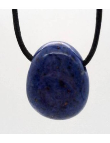 Pendentif pierre Dumortiérite  2.5 cm