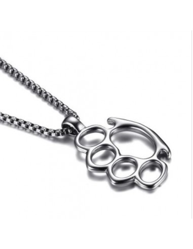 Collier coup de poing en acier modèle Burral