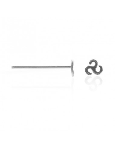 Piercing de nez à plier triskell modèle Biggam