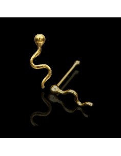 Piercing nez à plier serpent modèle Binif