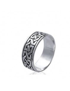 bague anneau celtique en argent modèle Brinn