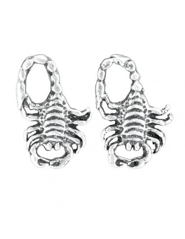 Boucles d'oreilles scorpions en argent modèle Banif