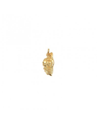 Pendentif Plaqué Or 'Corsica' - Corse modèle Bettor