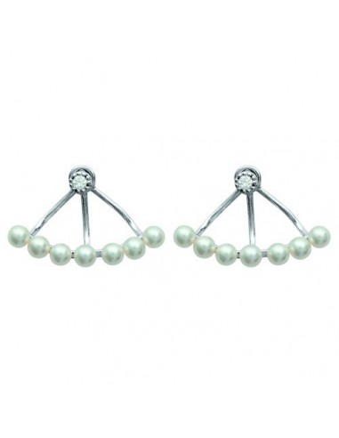 Boucles d'oreilles perles modèle Birbet