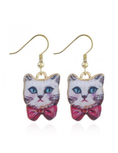 Boucles d'oreilles chat modèle Impe