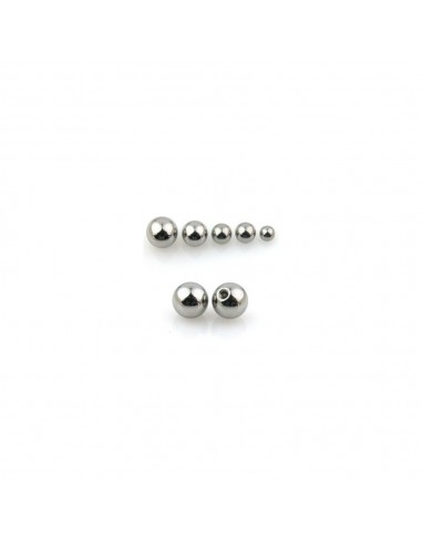 piercing accessoire boule  en acier 1.6 mm