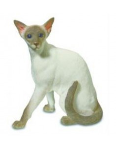 Figurine chat siaomois modèle Adilt