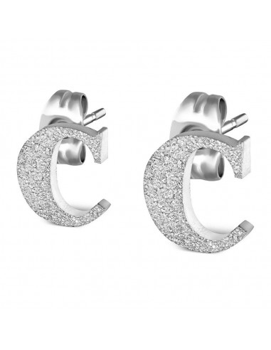 Boucles d'oreille lettre K modèle Aldy