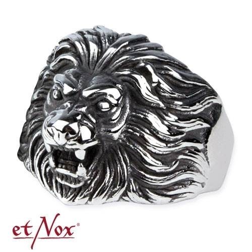 Bague Lion En Acier