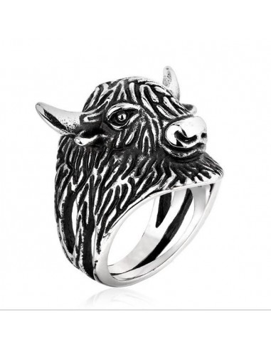 Bague bison