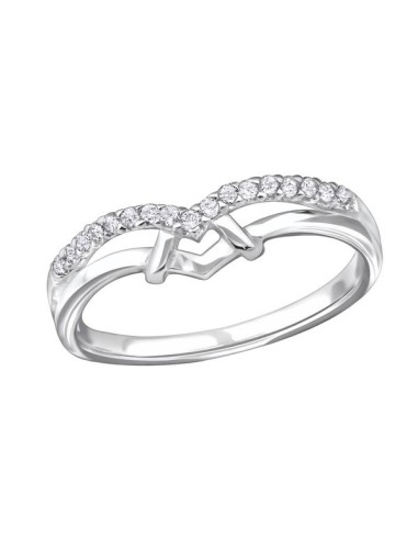 bague argent étoile